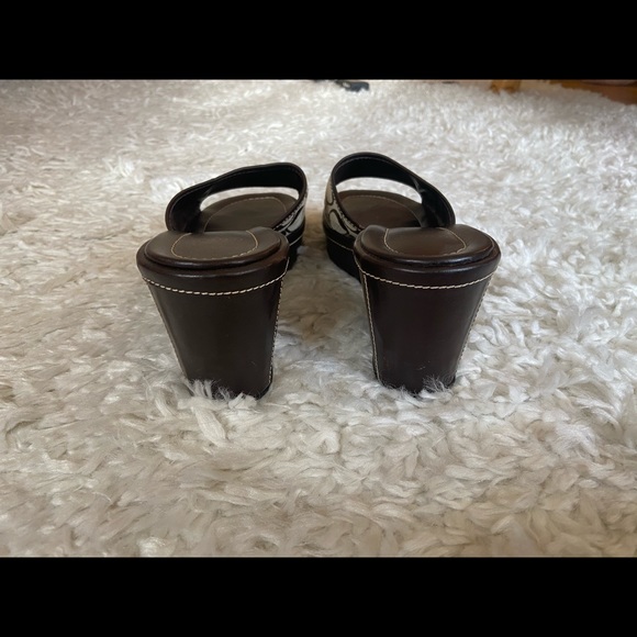 Coach Wedge Sandals - Picture 3 of 4